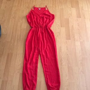 Jumpsuit/red